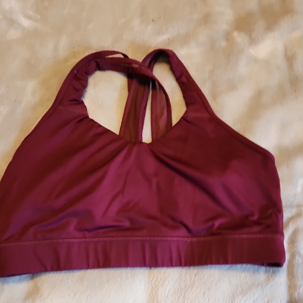 Avia Maroon Sports Bra